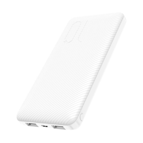 Зовнішній акумулятор BOROFONE BT28 Beneficial, mobile power bank, 10000mAh 2A White