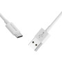 Кабель BOROFONE BX22 USB to Type-C 3A, 1m, PVC, РС connectors, White