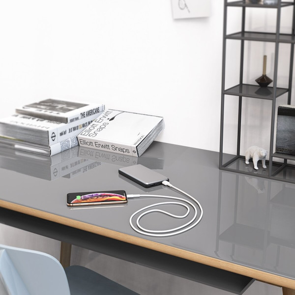 Кабель BOROFONE BX30 USB to iP 2.4A, 1m, silicone, TPE connectors, White