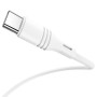 Кабель BOROFONE BX43 USB to Type-C 3A, 1m, PVC, PVC connectors, White
