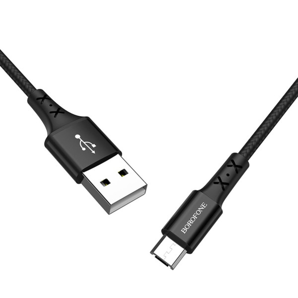 Кабель BOROFONE BX20 Enjoy Micro-USB 1m 2A Black