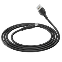 Кабель BOROFONE BX51 Triumph Micro-USB 1m 2.4A Black