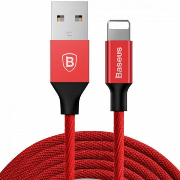 Кабель Baseus Yiven Cable For Apple 1.2M Red<N>(W)