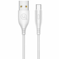 Кабель Usams US-SJ267 U18 Round Type-c Cable 1m White