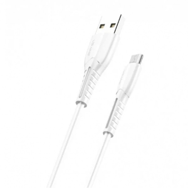 МЗП Usams Travel Charging Set Send-Tu Series (T20 Dual USB Round Charger+U35 Micro cable) White