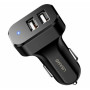 АЗП Usams US-CC087 C13 2.1A Dual USB Car Charger Black
