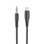 Аудiо-кабель BOROFONE BL8 Type-C digital audio conversion cable Black