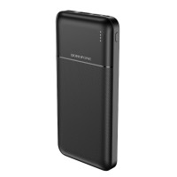 Зовнішній акумулятор BOROFONE BJ16 Cube power bank 10000mAh  Black