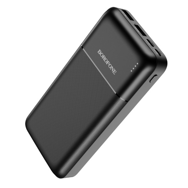 Зовнішній акумулятор BOROFONE BJ16A Cube power bank 20000mAh  Black