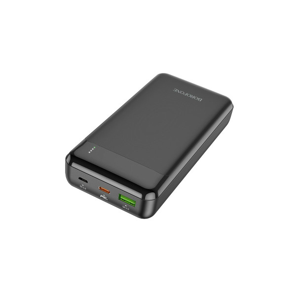 Зовнішній акумулятор BOROFONE BJ19A Incredible PD20W+QC3.0 power bank 20000mAh Black