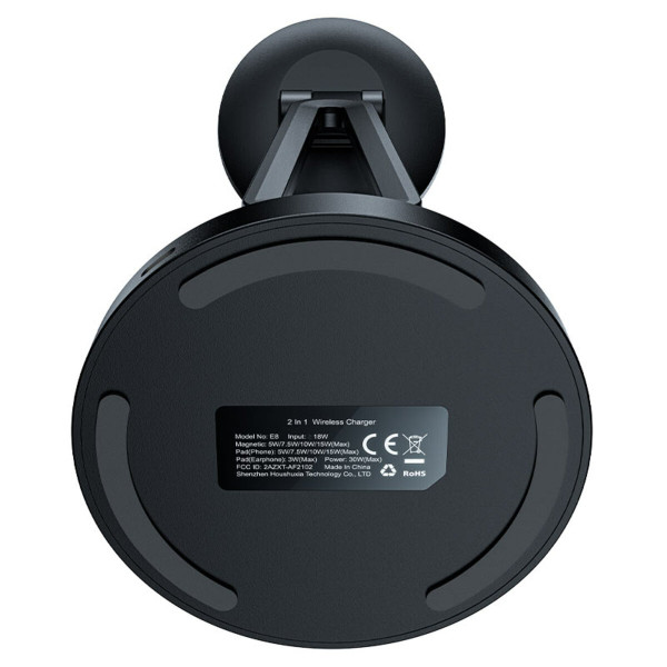 Бездротовий зарядний пристрій ACEFAST E8 desktop 2-in-1 wireless charging holder