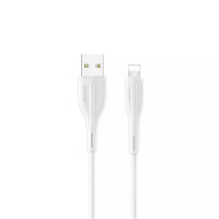 Кабель Usams US-SJ371 U38 Lightning Charging and Data Cable 1m White