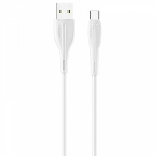 Кабель Usams US-SJ372 U38 Type-C Charging and Data Cable 1m White