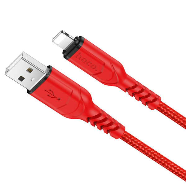 Кабель HOCO X59 Victory charging data cable for iP Red