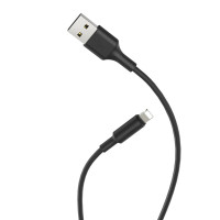 Кабель HOCO X25 Soarer charging data cable for iP Black