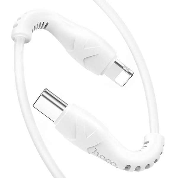 Кабель HOCO X55 Trendy PD charging data cable for iP White
