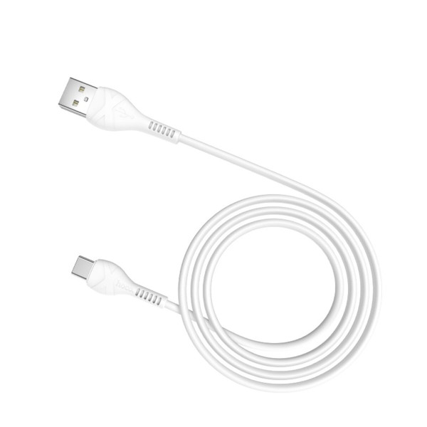 Кабель HOCO X37 Cool power charging data cable for Type-C White