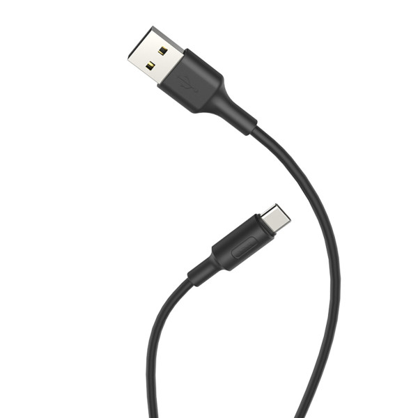 Кабель HOCO X25 Soarer charging data cable for Type-C Black