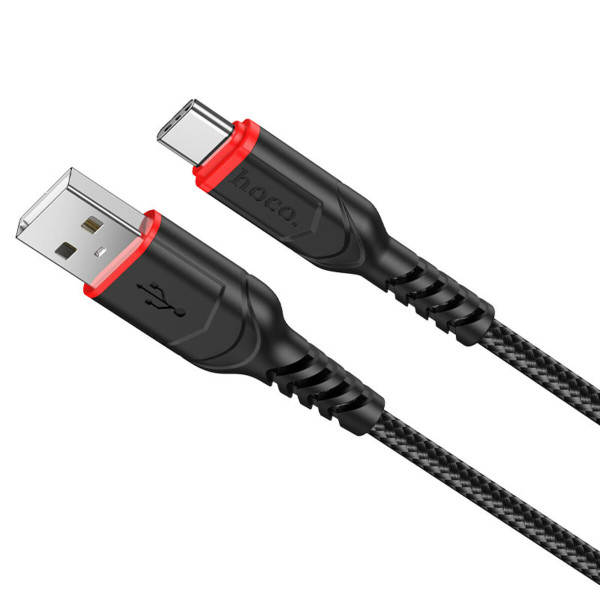 Кабель HOCO X59 Victory charging data cable for Type-C Black