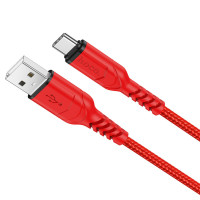 Кабель HOCO X59 Victory charging data cable for Type-C Red