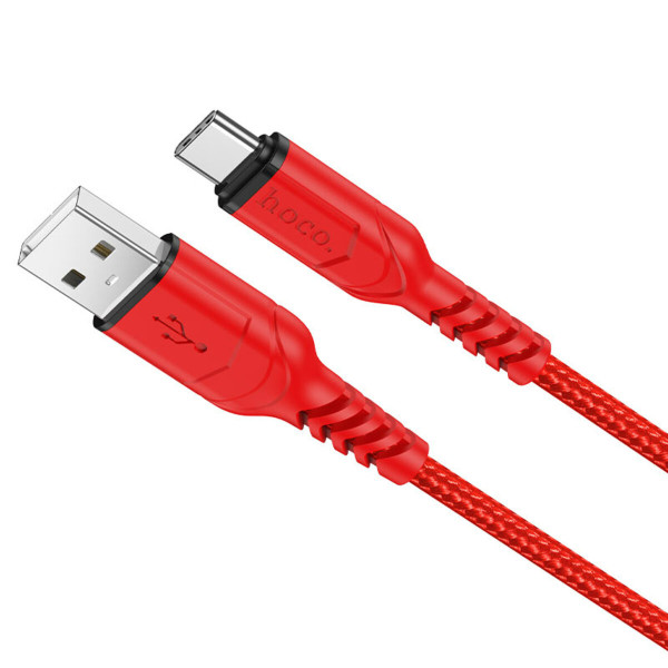 Кабель HOCO X59 Victory charging data cable for Type-C Red