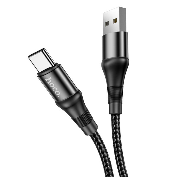 Кабель HOCO X50 Excellent charging data cable for Type-C Black