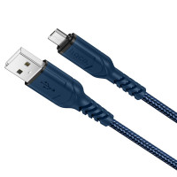 Кабель HOCO X59 Victory charging data cable for Micro Blue