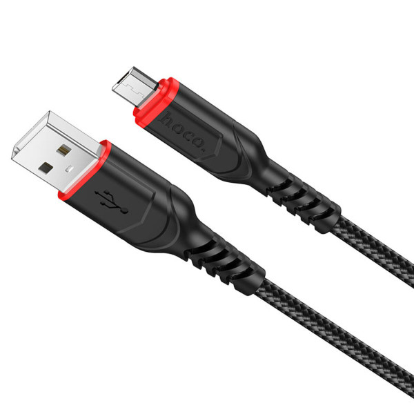 Кабель HOCO X59 Victory charging data cable for Micro Black