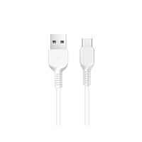Кабель HOCO X13 Easy charged Type-C charging cable(L=1M) White