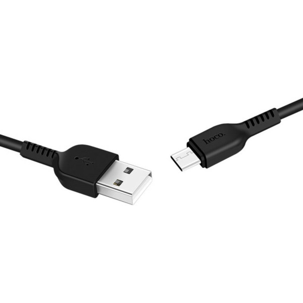 Кабель HOCO X20 Flash Type-C charging cable(L=1M) Black