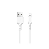 Кабель HOCO X13 Easy charged iP charging cable(L=1M) White