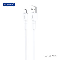 Кабель CHAROME C21-02 USB-A to USB-C charging data cable White