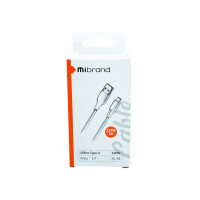 Кабель Mibrand MI-98 PVC Tube Cable USB for Type-C 120W 1m White