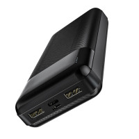 Зовнішній акумулятор HOCO J72A Easy travel power bank(20000mAh) Black