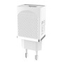 Мережевий зарядний пристрій HOCO C42A Vast power QC3.0 single port charger White