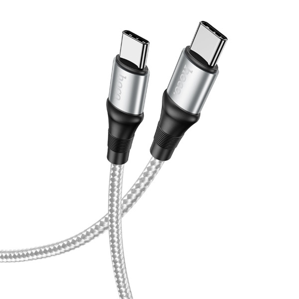 Кабель HOCO X50 Type-C to Type-C Exquisito 100W charging data cable(L=2M) Gray