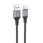 Кабель HOCO X92 Honest silicone charging data cable for Type-C(L=3M) Black