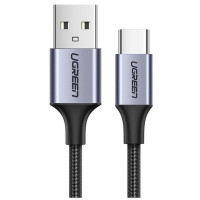 Кабель UGREEN US288 USB-C Male to USB 2.0 Male Cable Aluminum Braid 3m (Space Gray) (UGR-60408)
