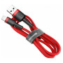 Кабель Baseus Cafule Cable USB For iP 2A 3m Red+Red