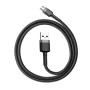 Кабель Baseus Cafule Cable USB For Micro 2.4A 1m Gray+Black
