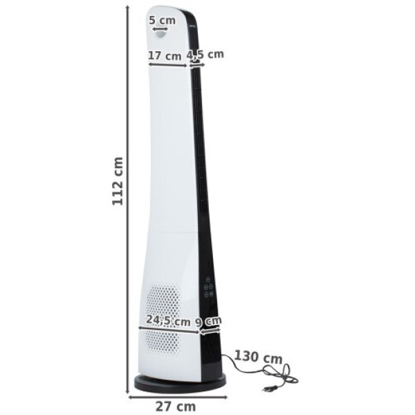 Колонный вентилятор Maltec WK300Wt+пульт