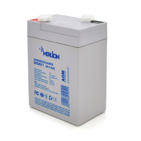 Акумуляторна батарея MERLION AGM GP645F1, 6V 4.5Ah ( 70 x 47 x 100 (105) )  White Q20