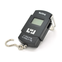 Кантер електронний T 04, Градація: 1 г, 1-50кг, живлення 2хАА, корпус – пластик