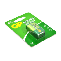 Батарейка сольова GP Greencell GP1604GLF-2UE1, 9V, крона, 10 (100шт.) Х10 (10шт.) Х1 блістер ціна за 1шт