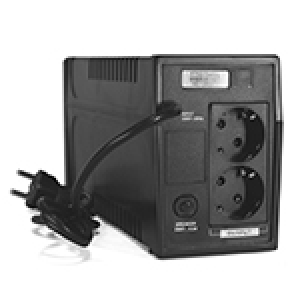 ДБЖ Ritar RTP600 (360W) Proxima-L, LED, AVR, 2st, 2xSCHUKO socket, 1x12V7Ah, plastik Case. (300*100*140)  Q4