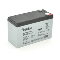Акумуляторна батарея MERLION AGM GP1272F2 12 V 7,2 Ah (150 x 65 x 95 (100)) 2,0 кг Black/White Q10