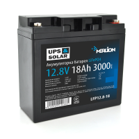 Літій-залізо-фосфатний акумулятор Merlion LiFePO4 12.8V 18AH,(181x77x167) for UPS, 3000 циклів