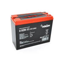 Тягова акумуляторна батарея  AGM MERLION  6-DZM-32, 12V 32Ah M5 ( 263 x 75 x 170) Q2
