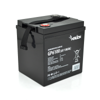 Акумуляторна батарея MERLION AGM GP6100 6 V 100Ah ( 260 x 180 x 247) Q1