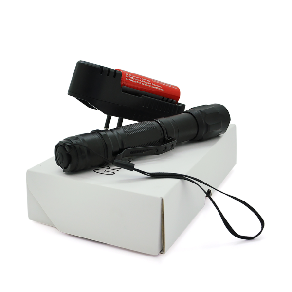 Лазерна указка Laser009, з лазером червоного кольору, живлення від акумулятора Li-ion 18650